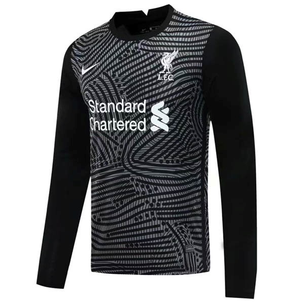 Tailandia Camiseta Liverpool 1ª ML Portero 2020-2021 Negro